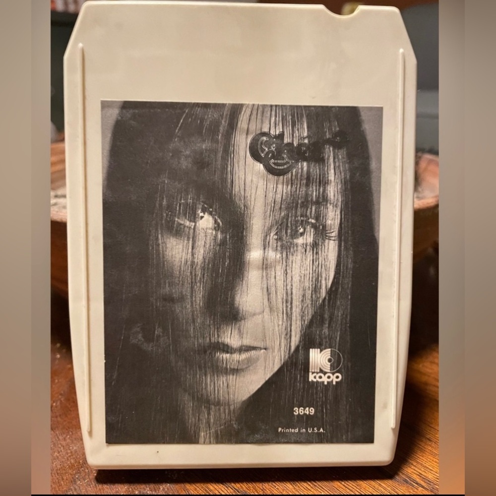 ✌️ Vintage Cher 8-Track 1971 Kapp Stereo Tape Cartridge ✌️